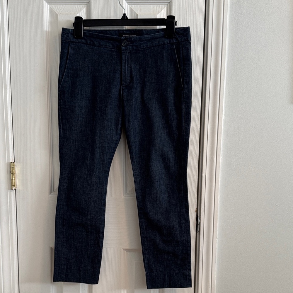 Banana Republic Denim Pants Hampton Fit Crop Size 25/0